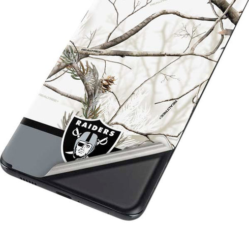 NFL Realtree Camo Las Vegas Raiders Galaxy S21 Plus 5G Skin